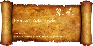Maskal Adelinda névjegykártya